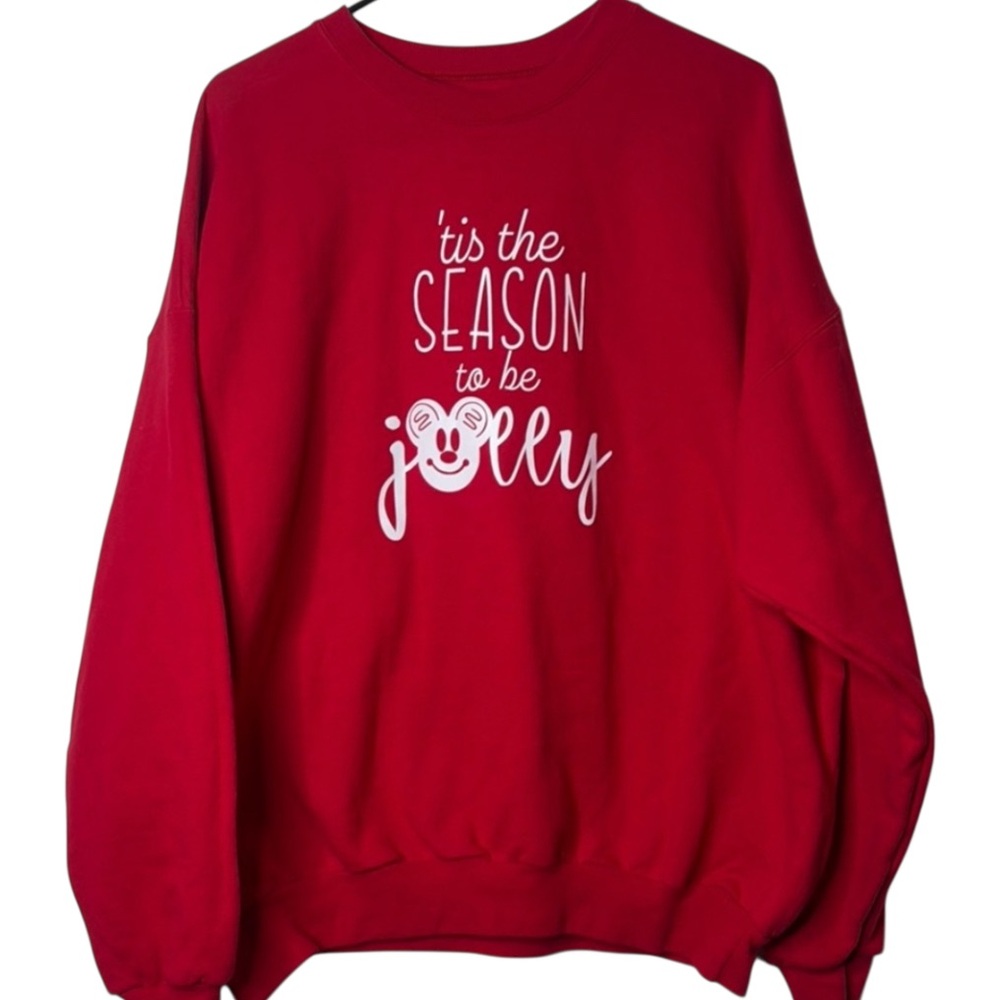 Hanes Red Crew Neck Sweater